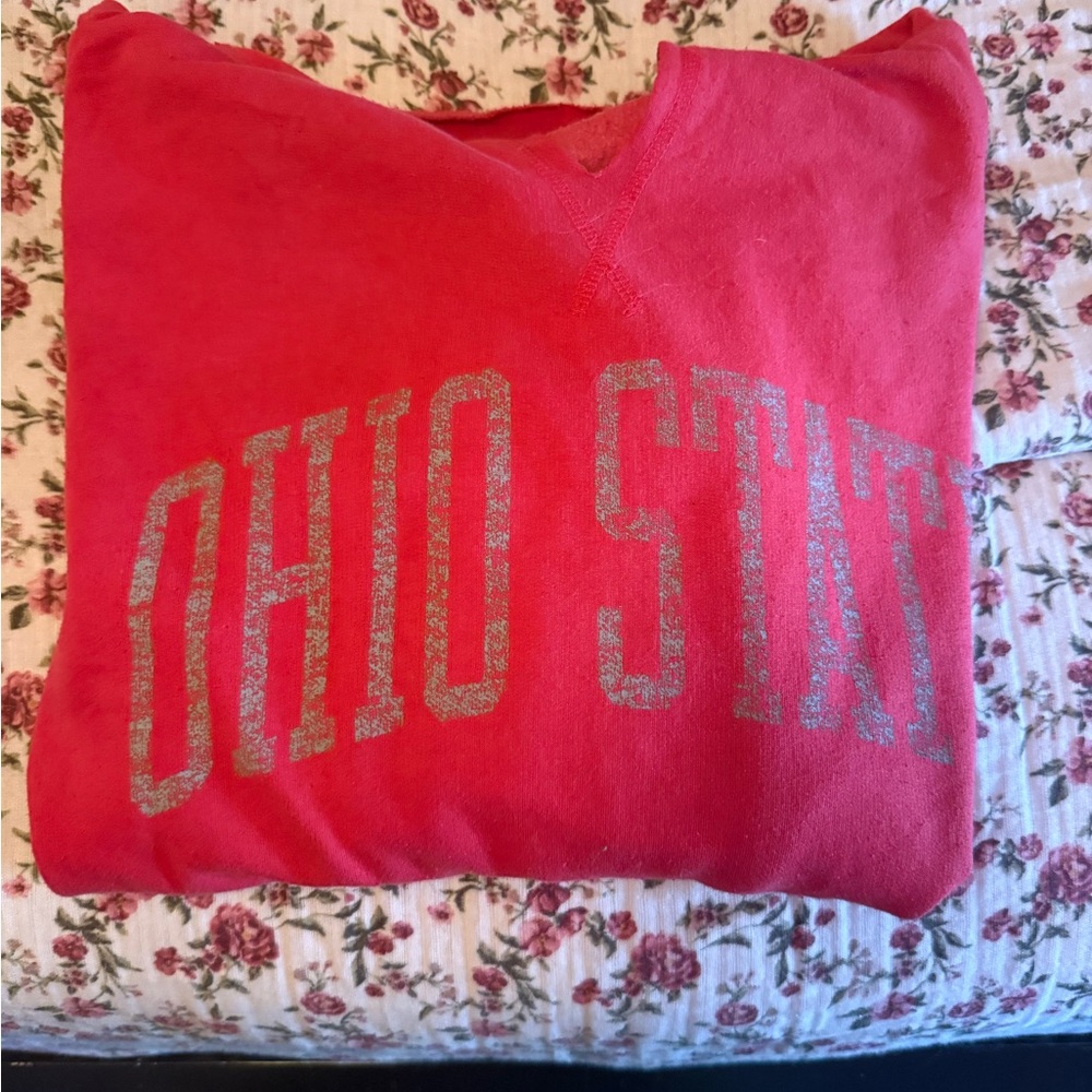 Hanes Red Ohio State Sweatshirt